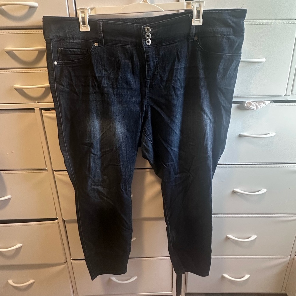 Torrid Dark Blue Women Jeggings